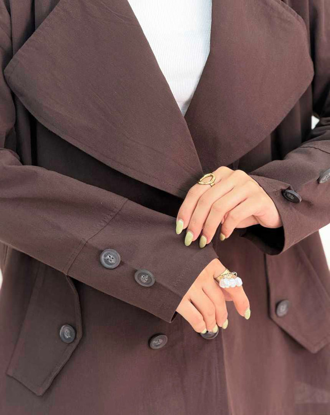 کت تک زنانه یقه پهن جنس لنین تابستانی کد 121